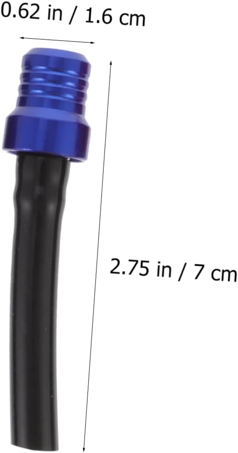 Beatifufu 6Pcs Universal Motorcycle Tank Cap Breather Cap Air Vent Hose for Motorcycle Accessories image number 4