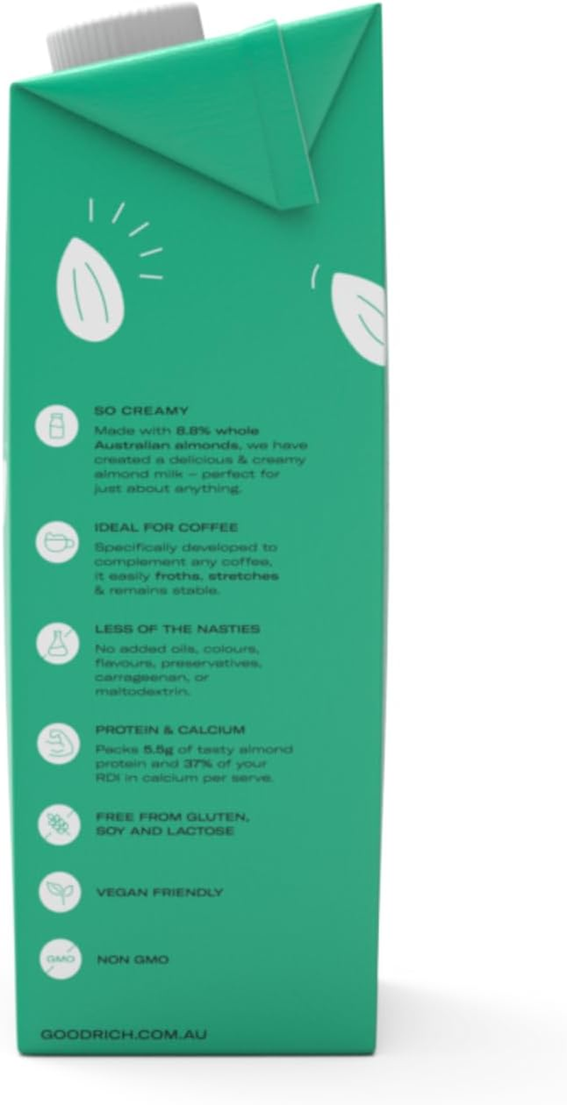 Creamy Barista Almond Milk 6X1Lt image number 1