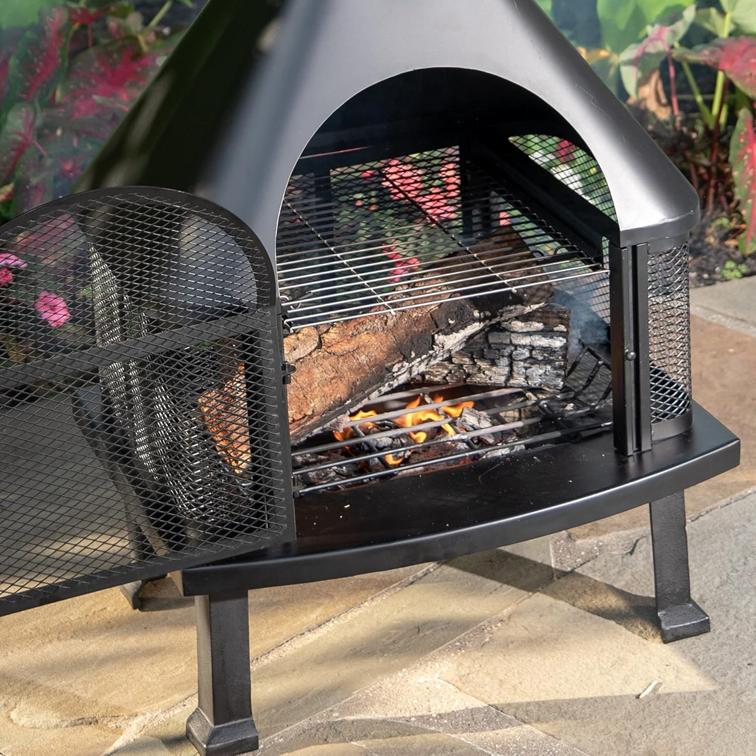 Endless Summer, Wood Burning Outdoor Fire House image number 1