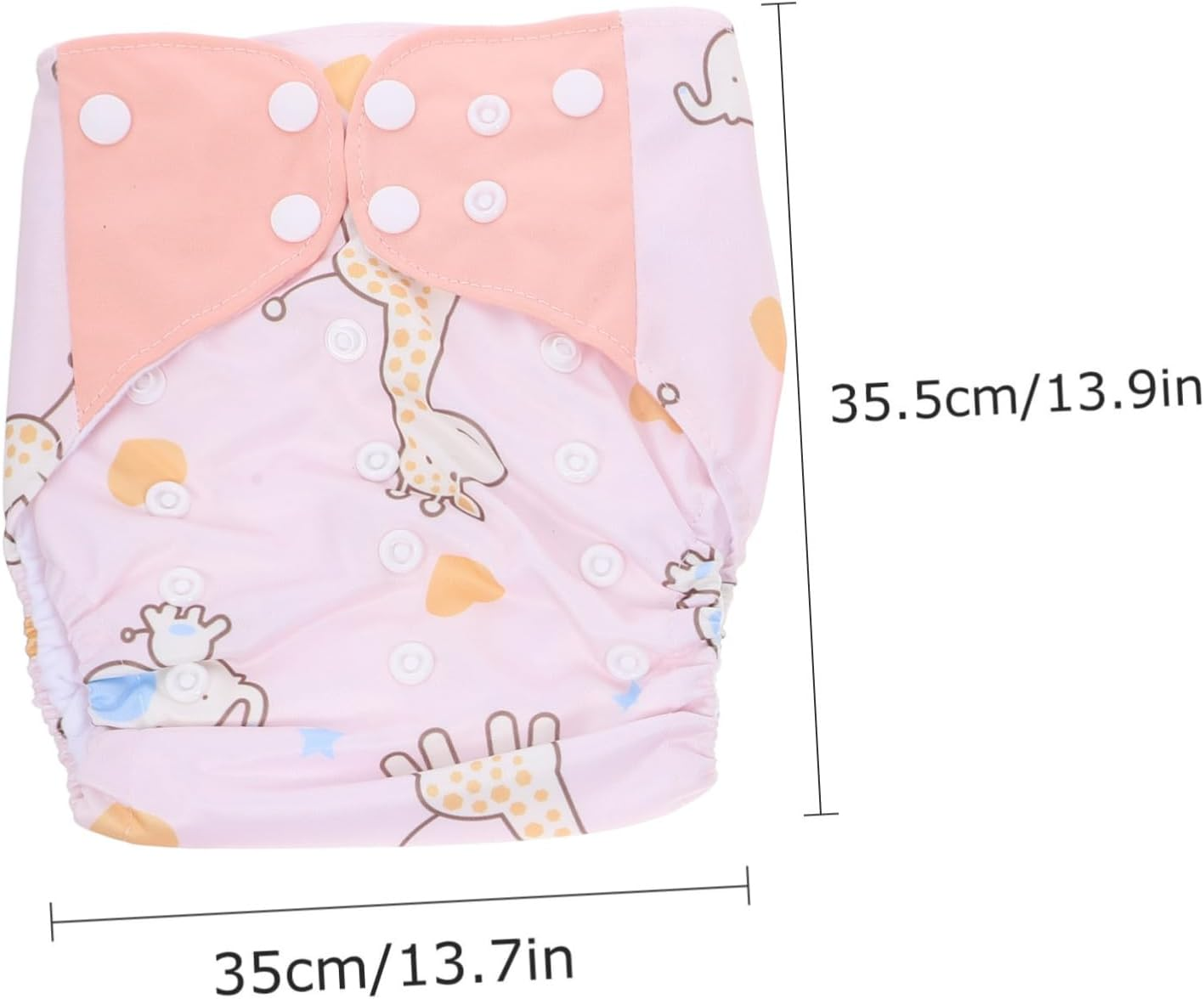 4Pcs Cloth Nappy Diaper Training Pants Learning Pants Breathable Washable for Comfort - Blue image number 3