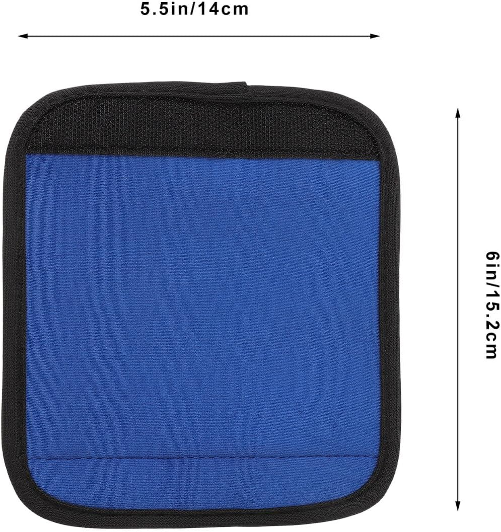 SHERCHPRY 2Pcs Anti-Slip Luggage Handle Covers for Suitcase Travel Flexible and Easy-Clean Handle Wraps with Wrap Design for Comfortable Grip and Easy Identification Carry Suitcases image number 4