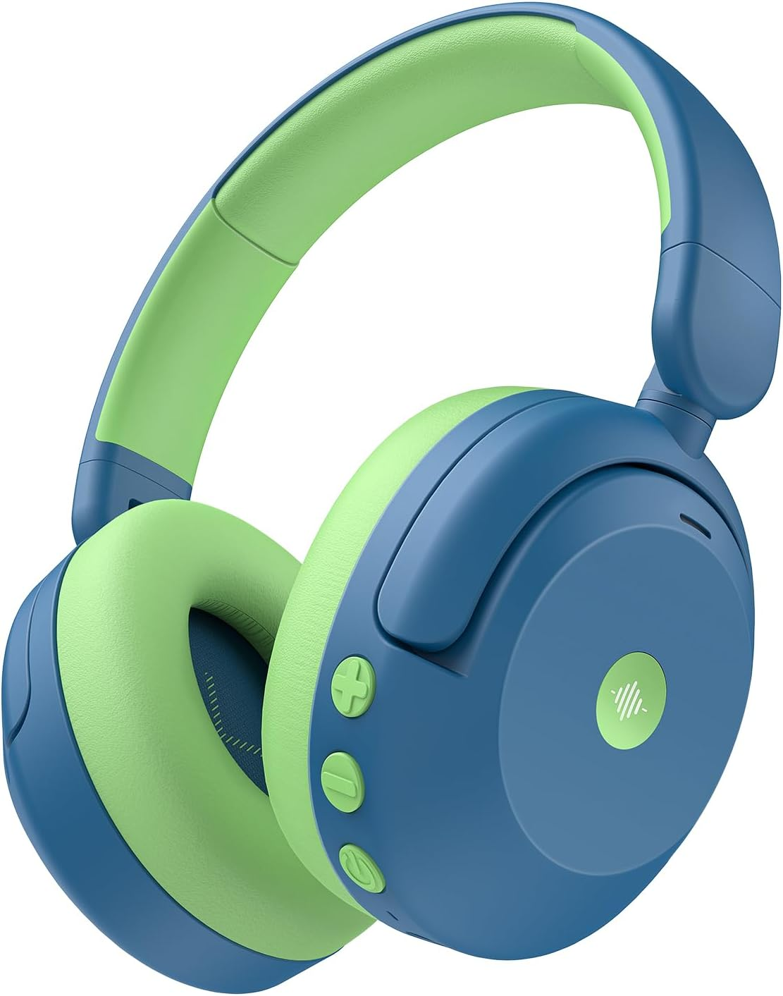 Iclever BTH20 Kids Noise Cancelling Headphones, 60H Play Time,Type C Fast Charging, Safe Volume 80Dba, Bluetooth5.4, Award-Winning Kids Headphones Wireless for Ipad Tablet Airplane, Blue