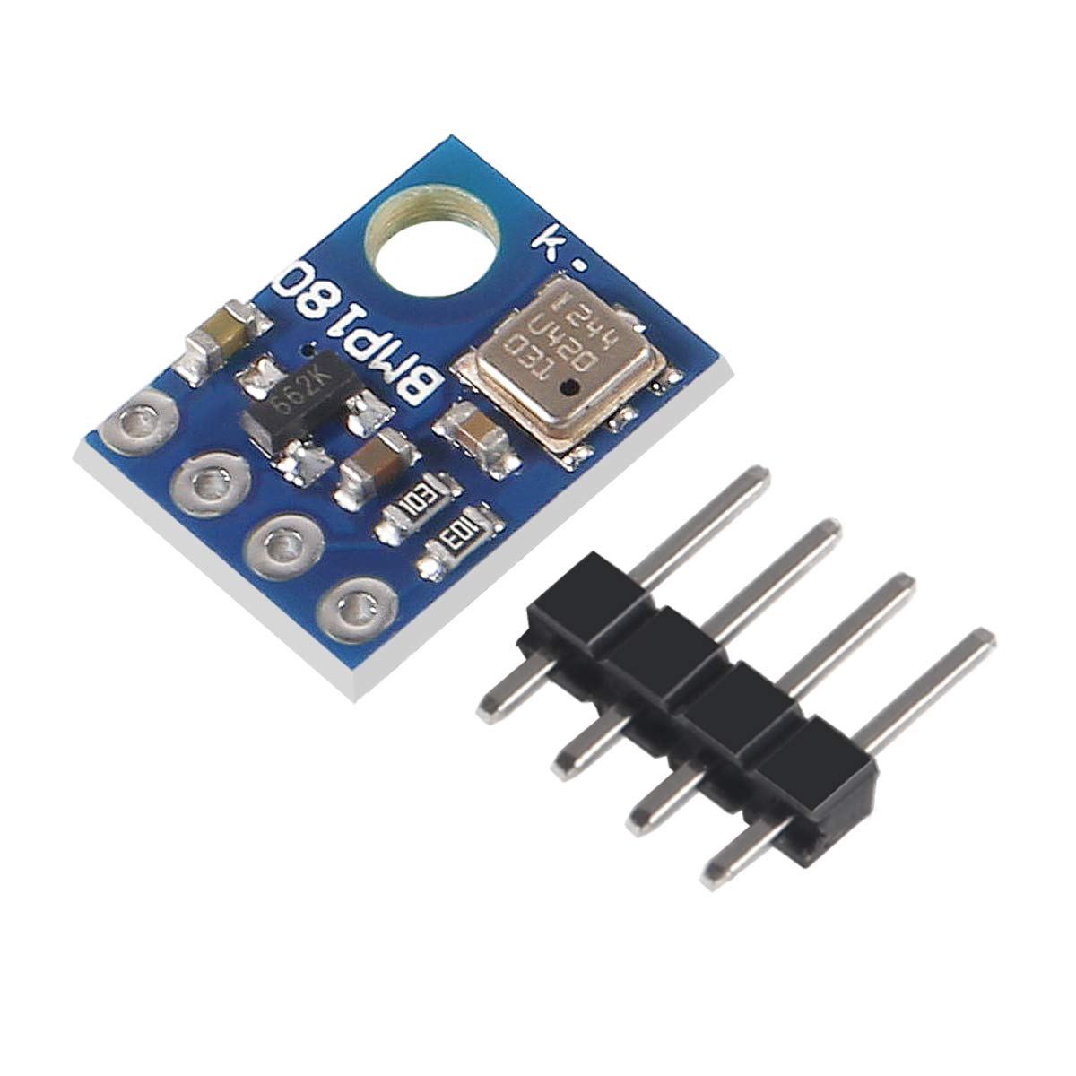 ACEIRMC 6Pcs GY-68 BMP180 Temperature Barometric Pressure Sensor Module for Arduino image number 5