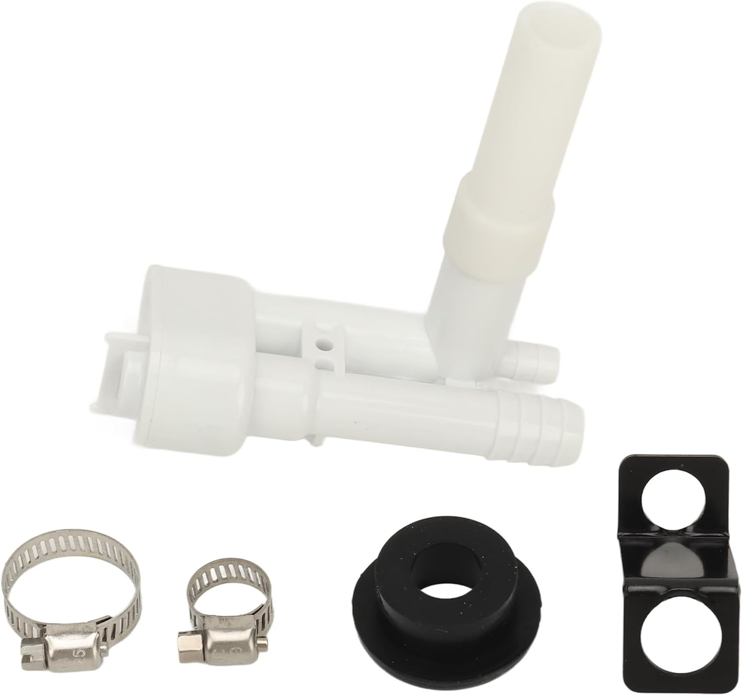Ejoyous RV Toilet Vacuum Breaker Kit (5Pcs Accessories + Manual) Replaces OE 385230325, Abs+Rubber+Stainless Steel, Backflow Extended Tube, Fits 300/321/320/310/500 Series Toilets image number 6