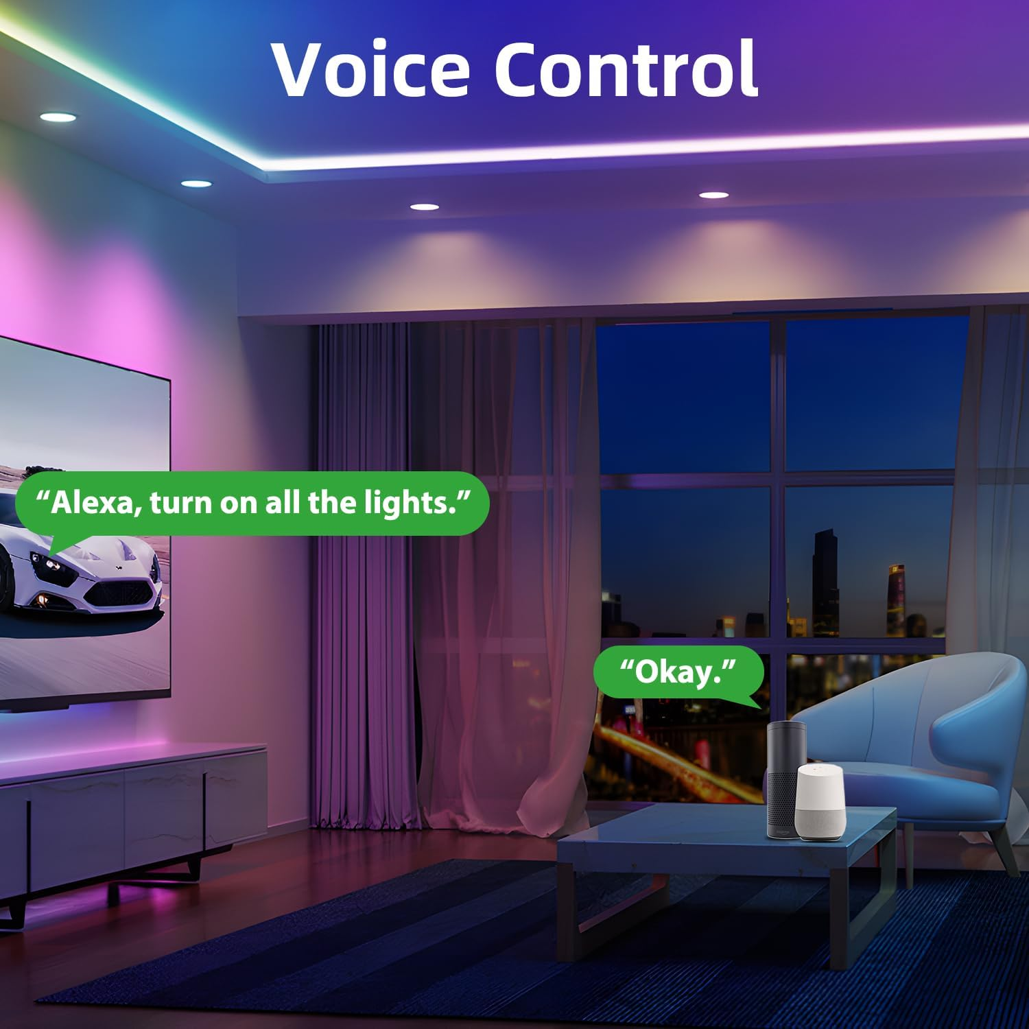 Arotelicht Wifi Gateway, Smart Hub for Bluetooth Downlights, Home Bridge Remote for Smart Devices, Compatible with Alexa and Google Assistant, Voice Control (Wi-Fi Only 2.4Ghz) image number 1