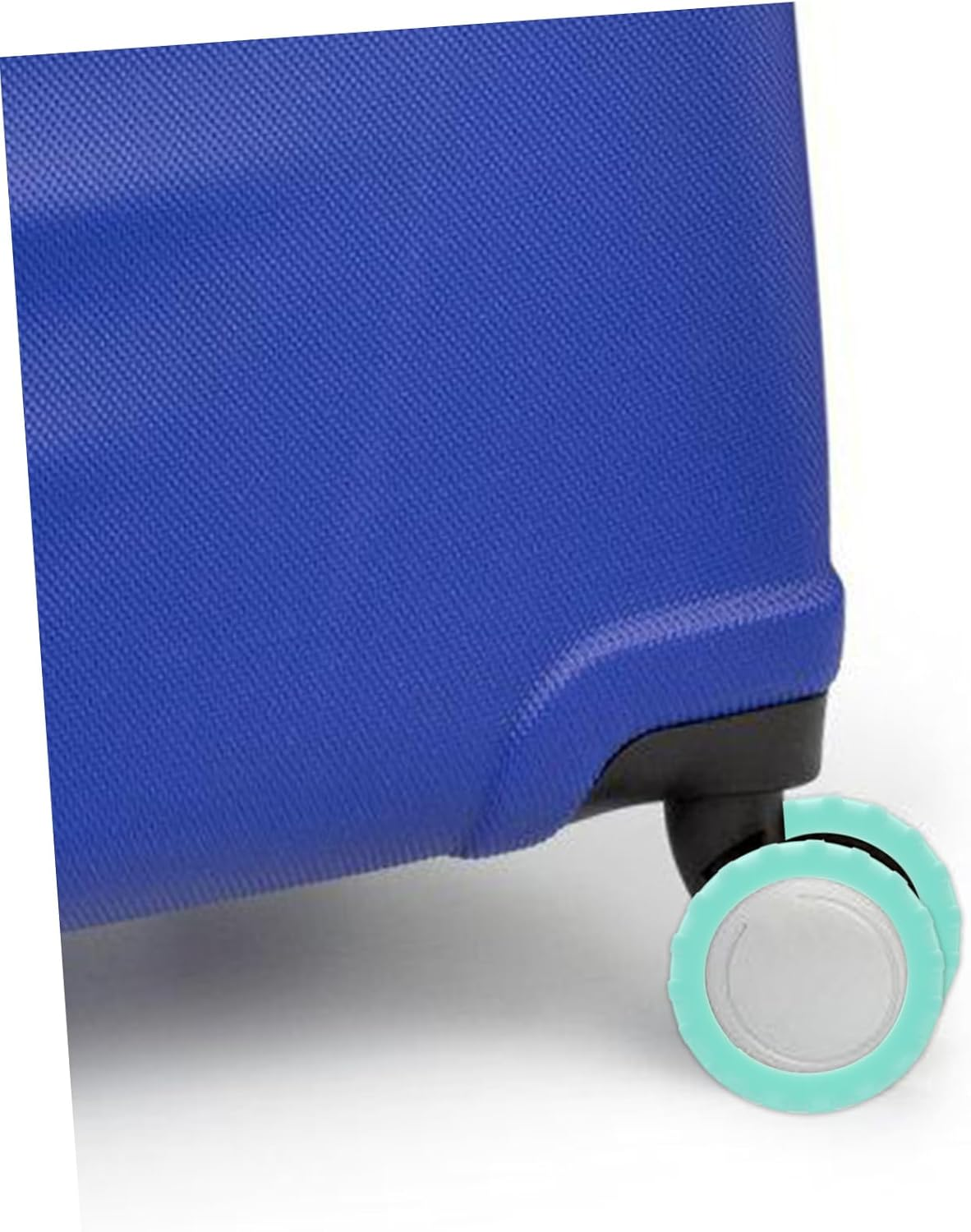 WOFASHPURET Spinner Luggage Wheel Covers 8Pcs Silicone Shock Absorption Elastic Fit for Travel Gear and Caster Suitcase Wheels image number 4