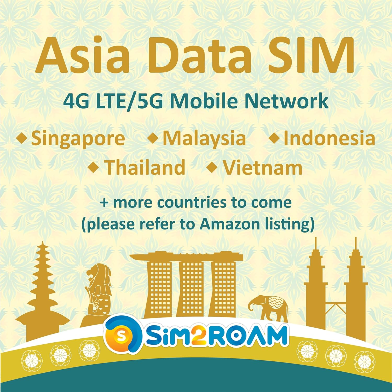 South-East Asia Data Only SIM | Indonesia, Malaysia, Singapore, Thailand, Vietnam| 1GB Daily at 4G LTE High-Speed Internet Data image number 4