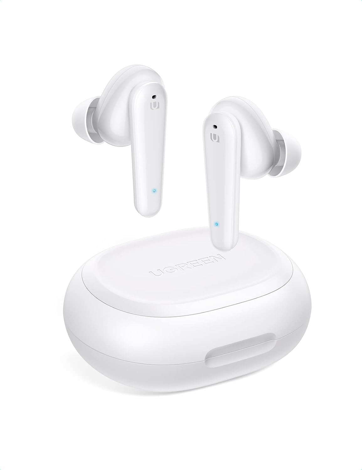 UGREEN 80650 T1 Wireless Earbuds White (V28-ACBUGN80650) image number 4