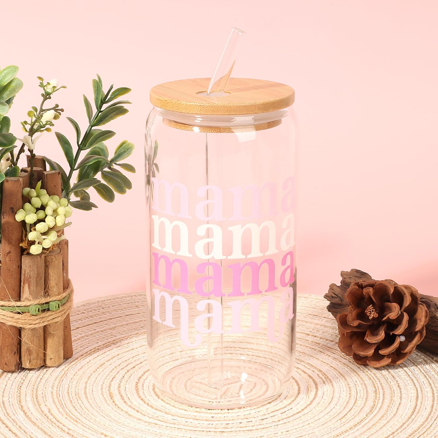 New Mom Gifts Box, Pregnancy Gifts for Expecting Mom, Basket for Girls Boys, Postpartum Gifts for First Time Moms, Cool Gifts for New Mom after Birth, New Mom Care Package after Baby (Pink) image number 4