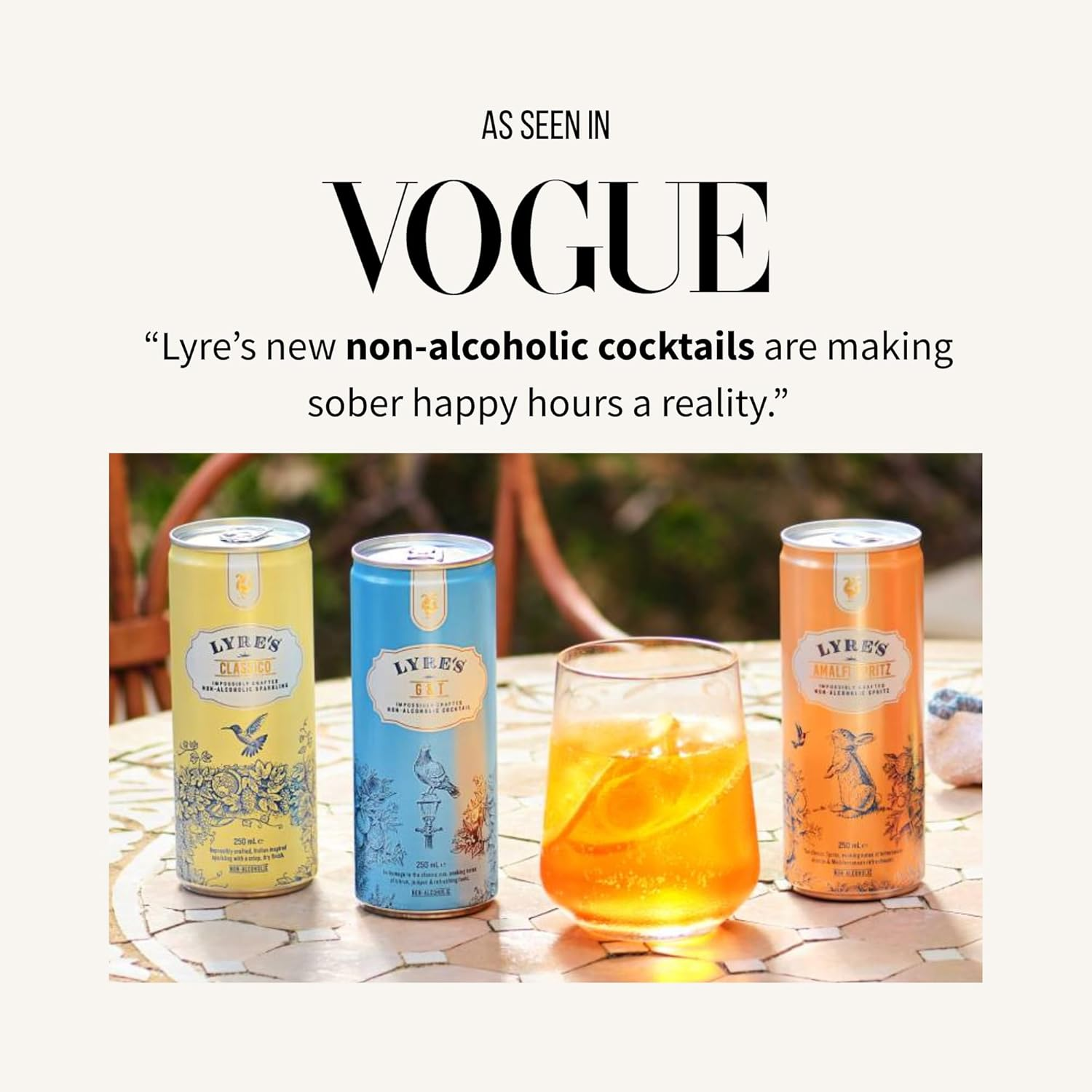 Lyre'S Non-Alcoholic Pink Spritz Ready to Drink, Case of 24 image number 1