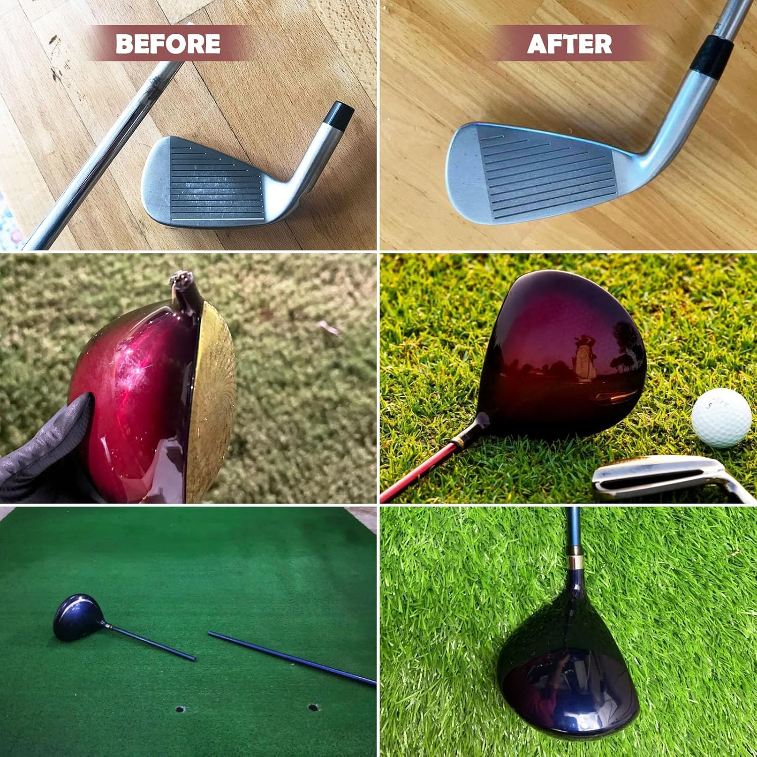 INNOVAYOU Quickly Cure Golf Club Epoxy 2.11Oz, Quick Cure Transparent Durable Golf Glue, Golf Shaft Epoxy Used to Repair All Clubs, Heads, Drivers, Putters and Irons image number 2