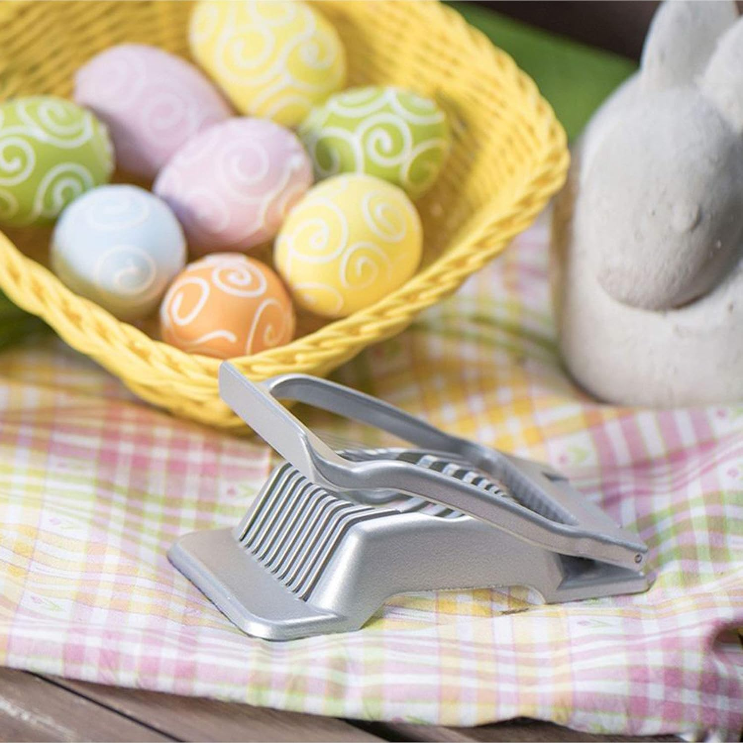 Westmark Duplex Oval Egg Slicer, Grey