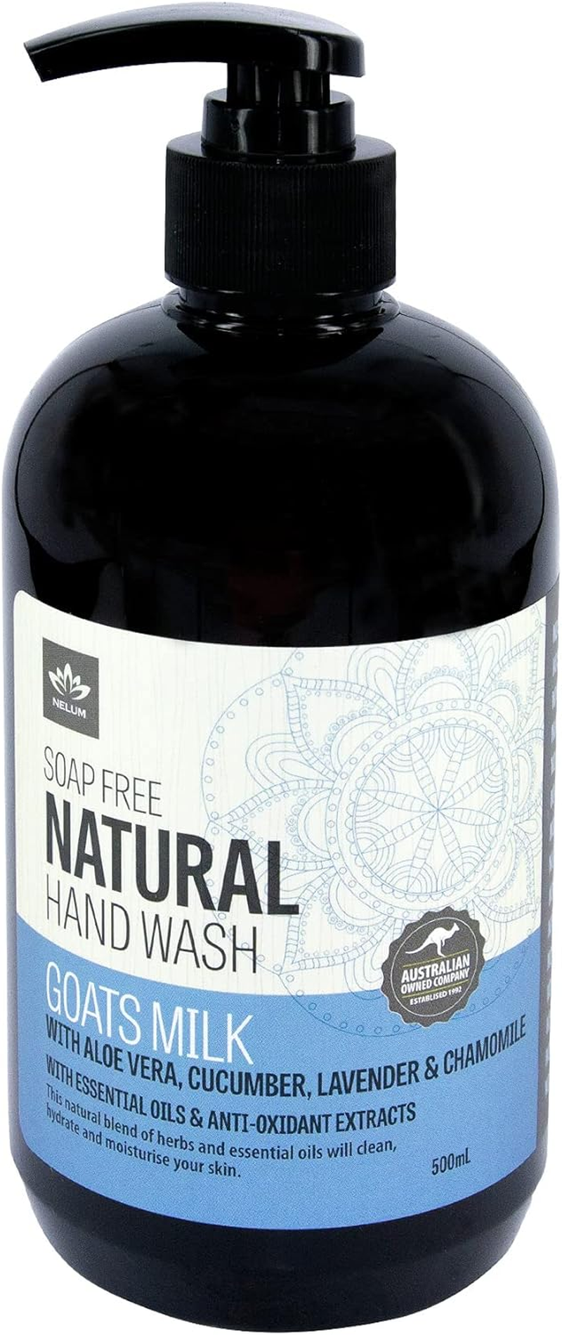 Goats Mild with Aloe Vera Natural Hand Wash 500Ml