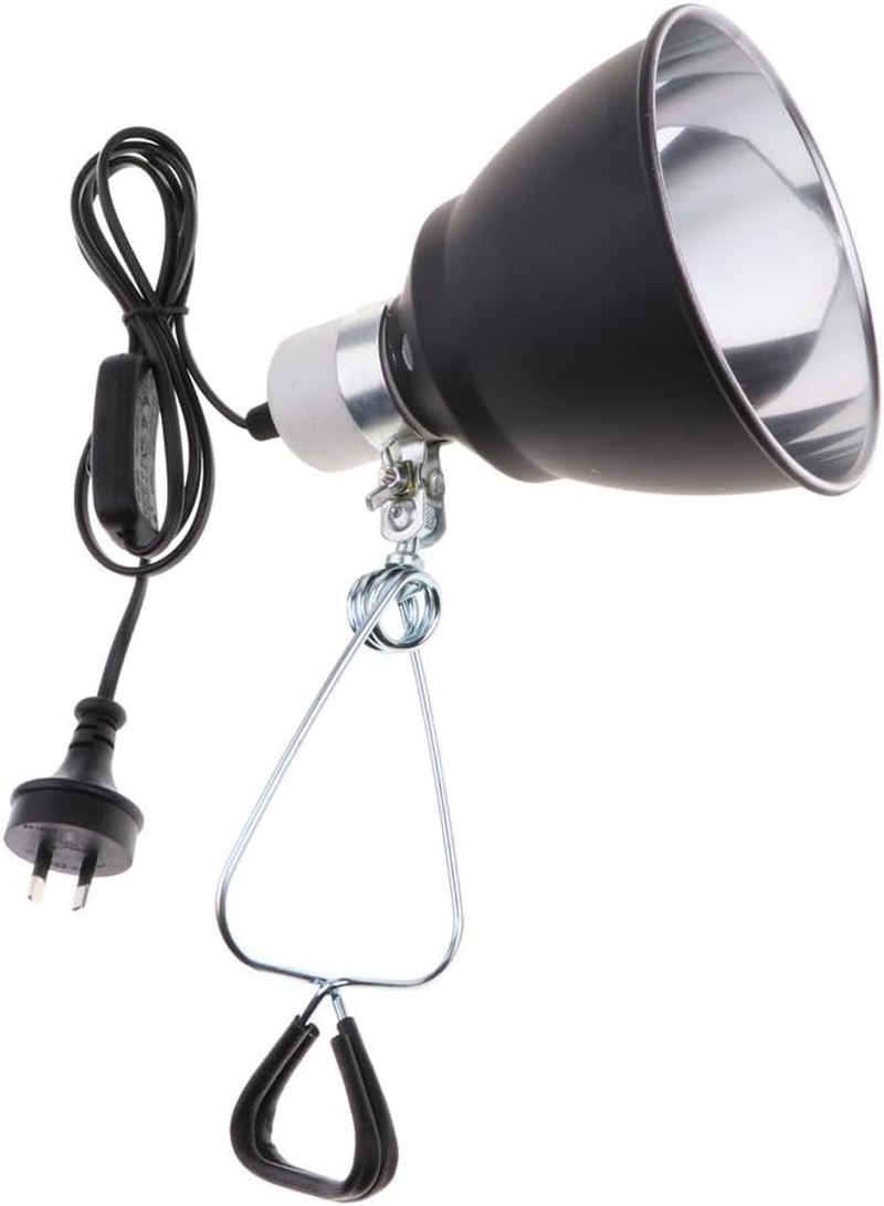 E27 Reptile Light Holder Clamp Ceramic Heat Lamp AU Plug image number 6