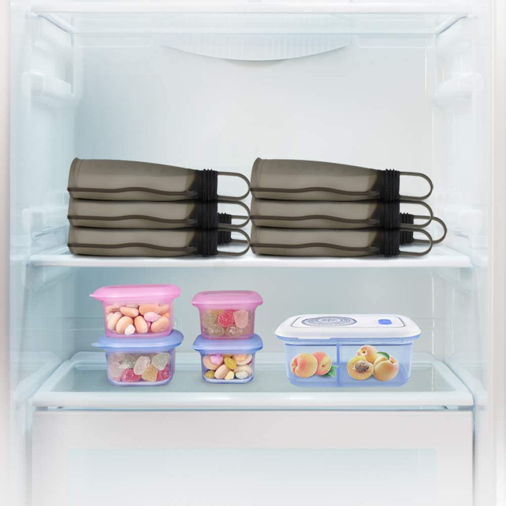 Haakaa: Silicone Multifunctional Milk Storage Bag - 260Ml (5 Pack), Grey image number 2