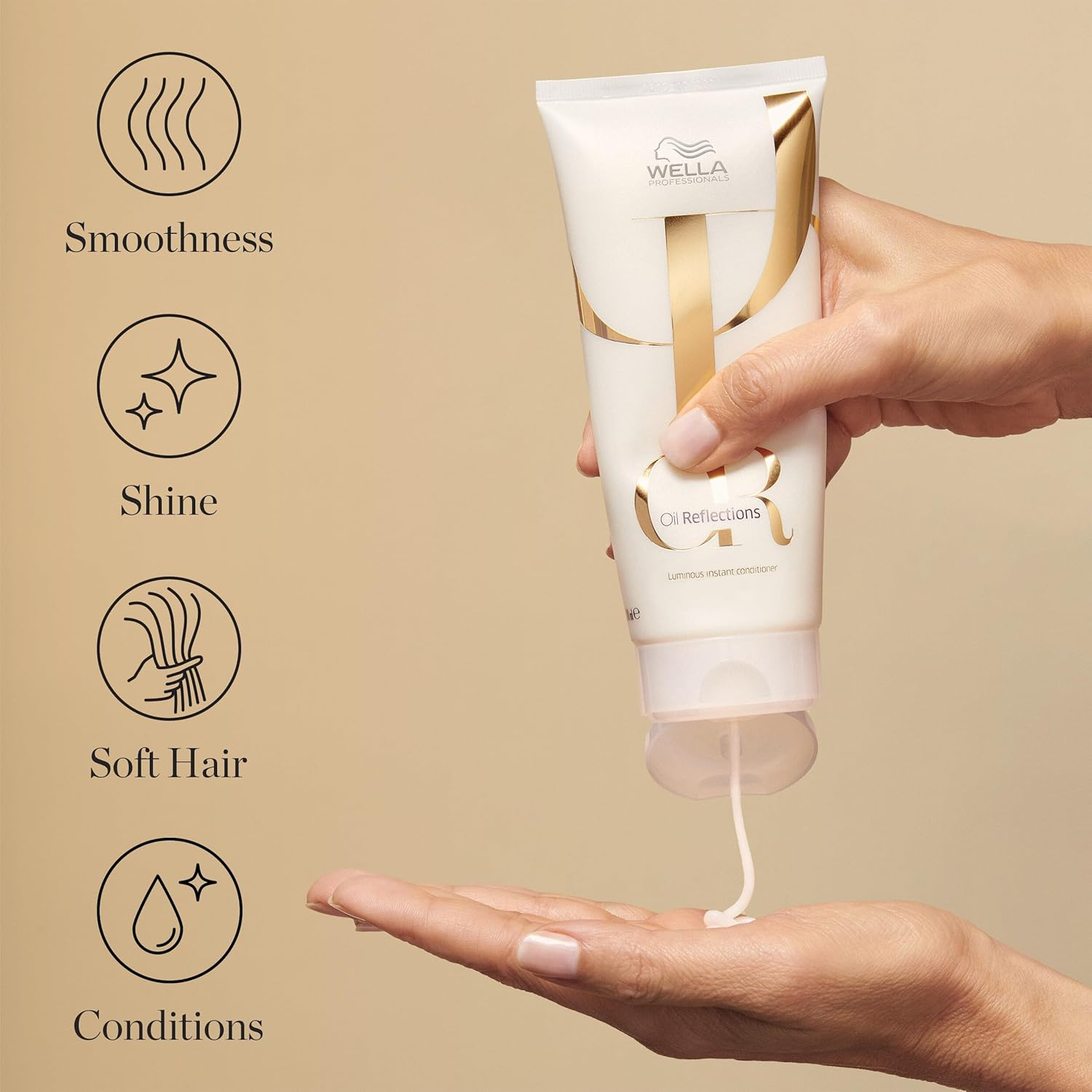 Wella Professionals Limited Edition Oil Reflections Trio Set (Shampoo 250Ml, Conditioner 200Ml, Mask 150Ml) image number 4