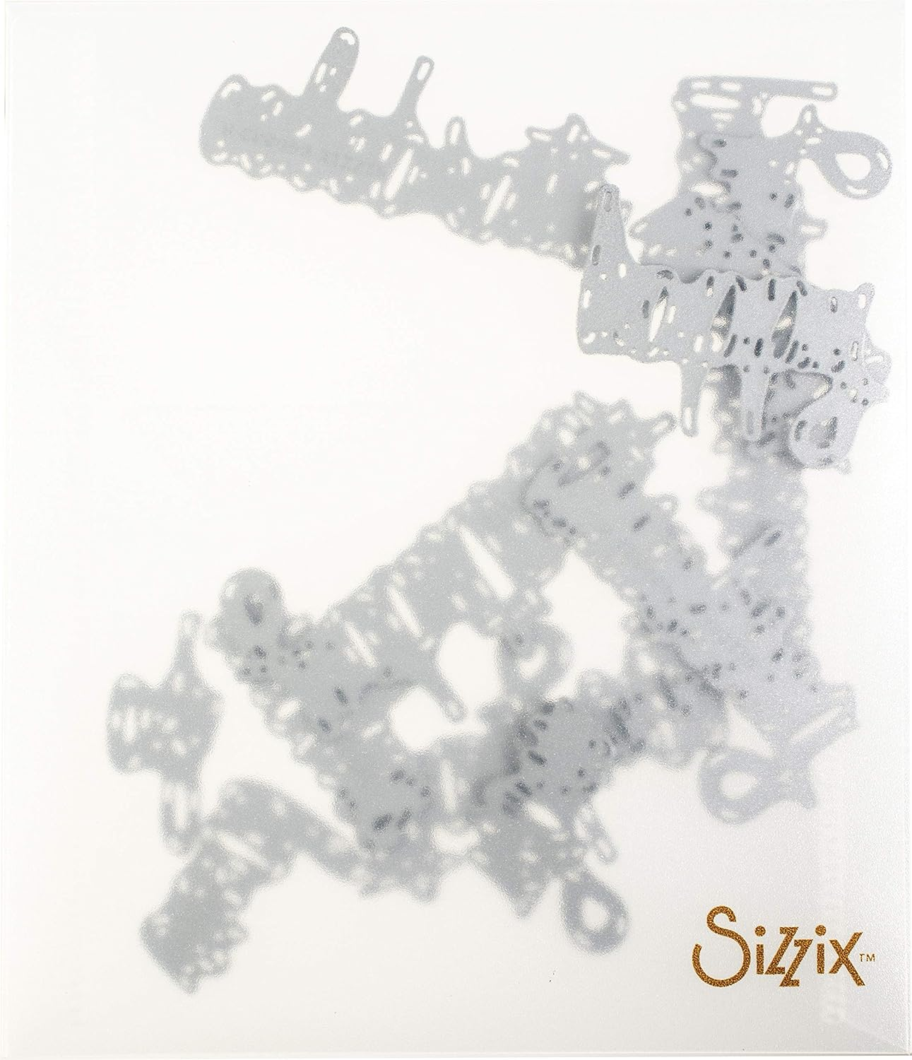 Sizzix SIZ660223 Tholtz Thinlits Die Celebration Words Scrpt Tholtz Thinlits Die image number 1