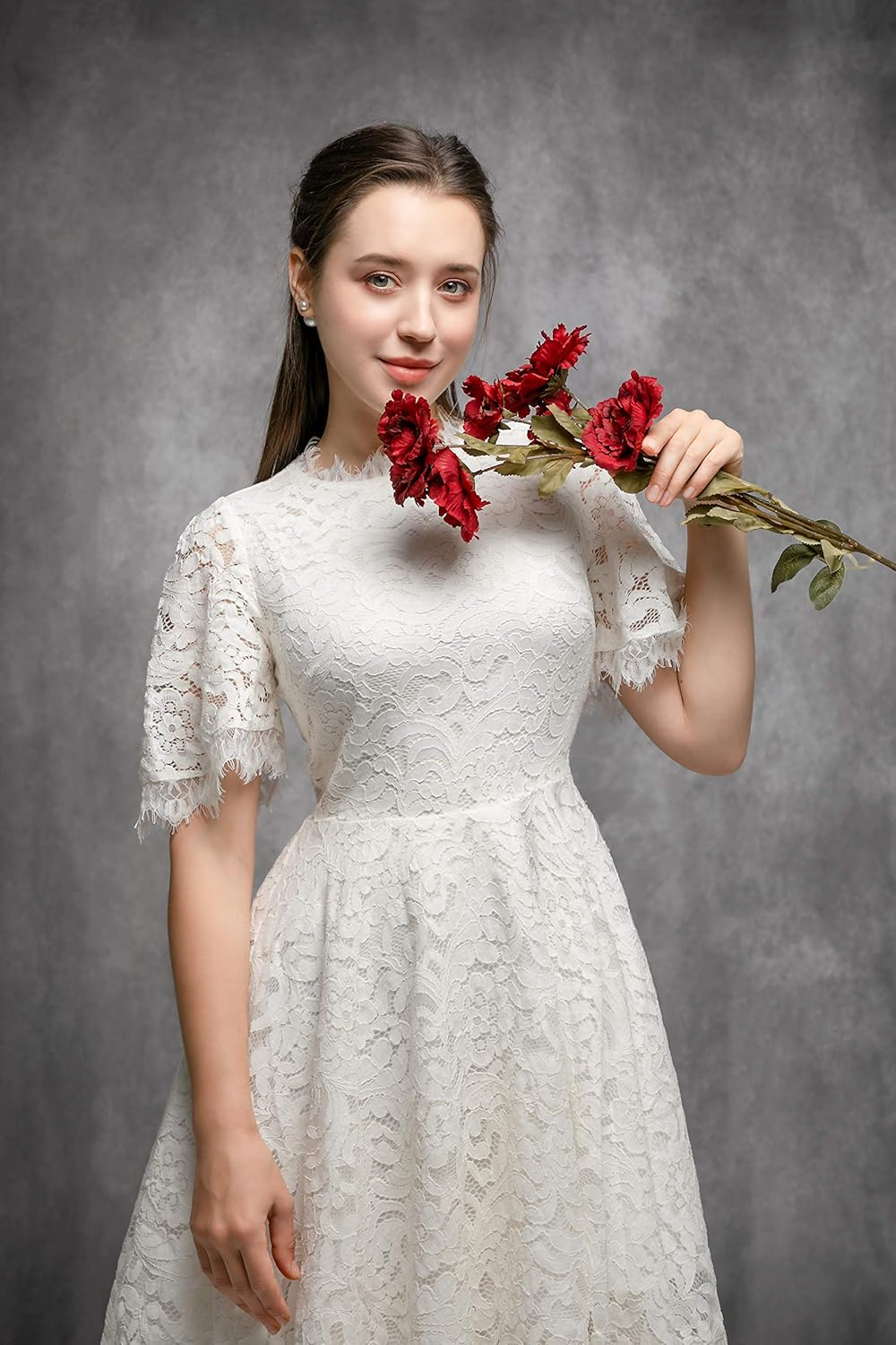 Kate 5X7Ft Vintage Backdrops Abstract Grey Portrait Photo Backdrop for Photography Studio image number 4