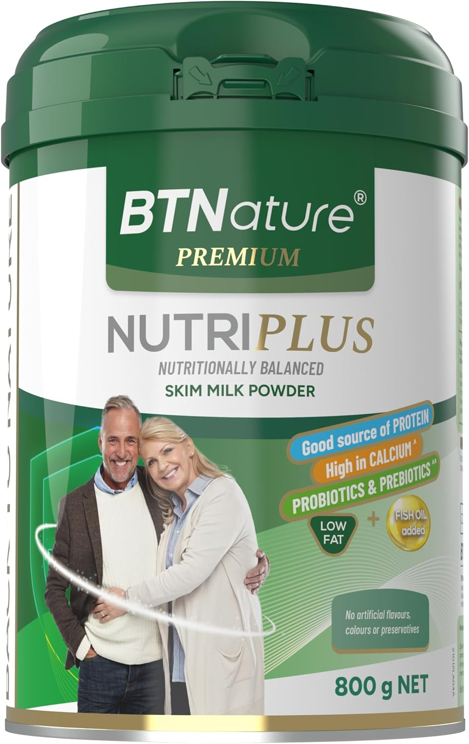 Btnature Premium Nutriplus Nutritionally Balanced Skim Milk Powder - 800G image number 1