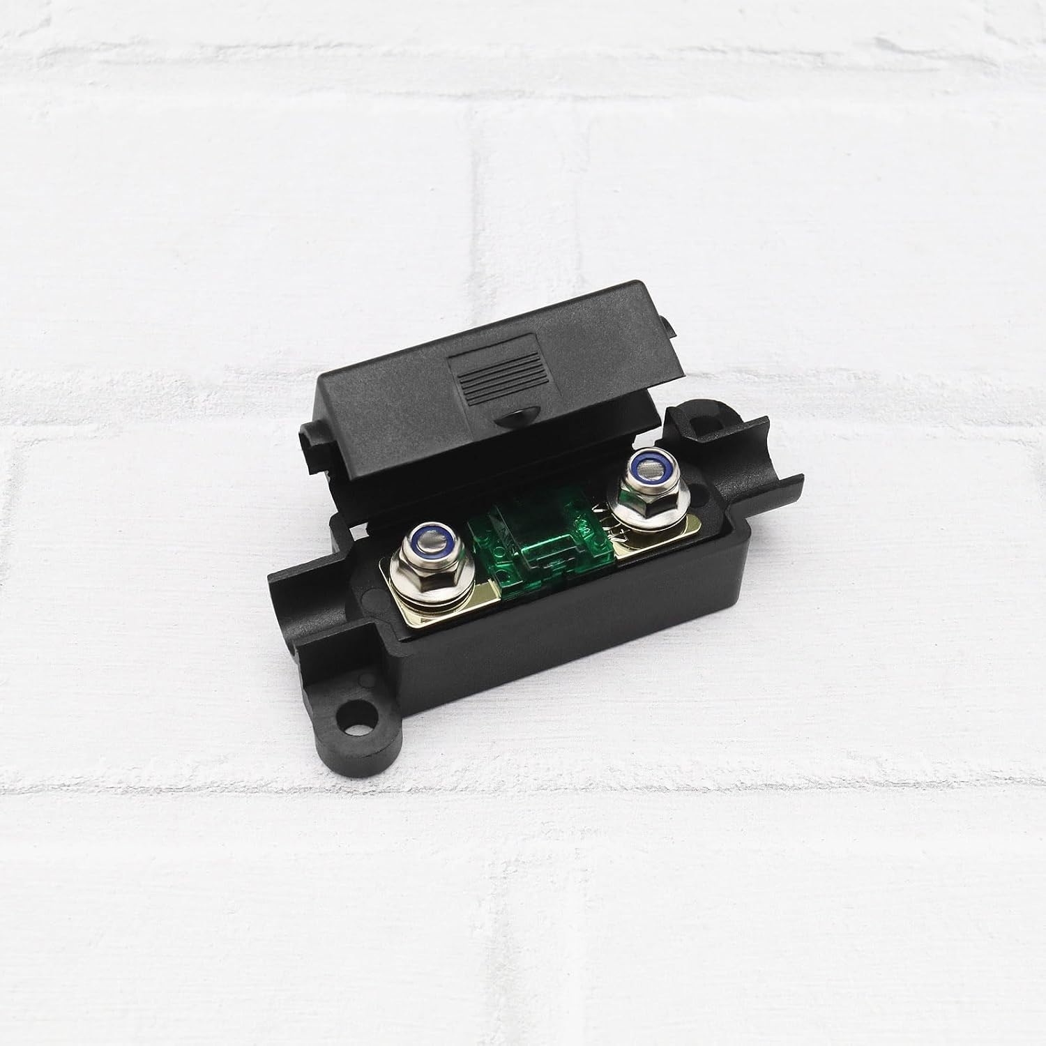 SING F LTD 1 Set Car Fuse Holder with Lock Nuts Midi Fuses Ring Terminals Heat Shrink Tubing for Motorcycles Cars Trucks Vehicles Safety Fuse Holder 40A image number 4