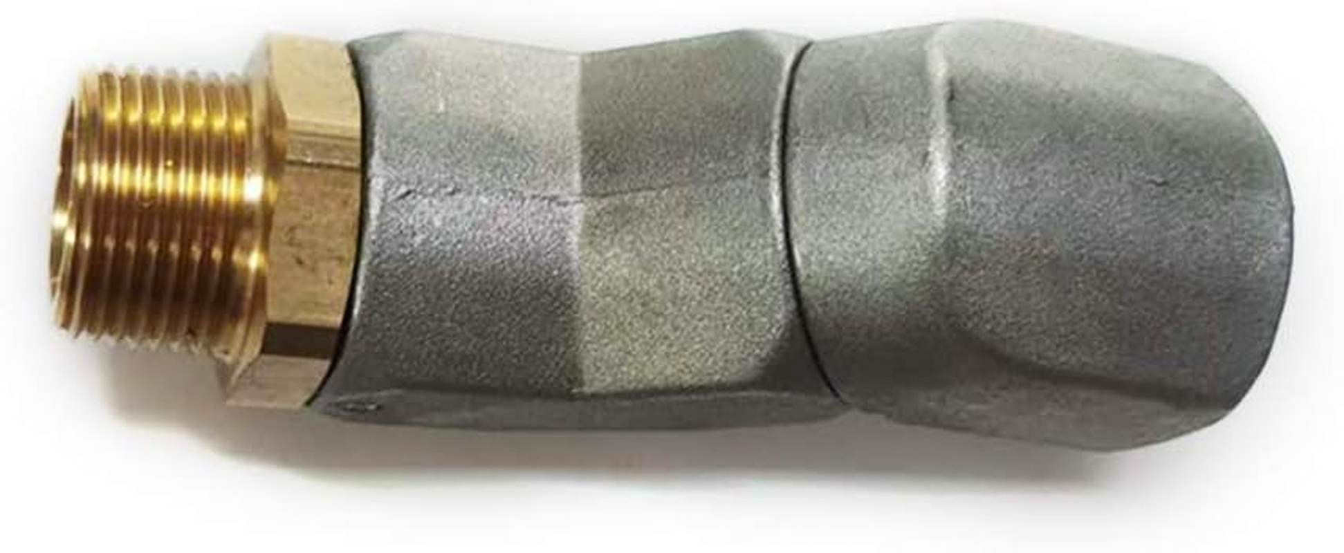 2PCS 3/4 Inch NPT Fuel Hose Swivel 360 Rotating Connector for Fuel Nozzle Multi Plane Fuel Plane Swivel image number 3