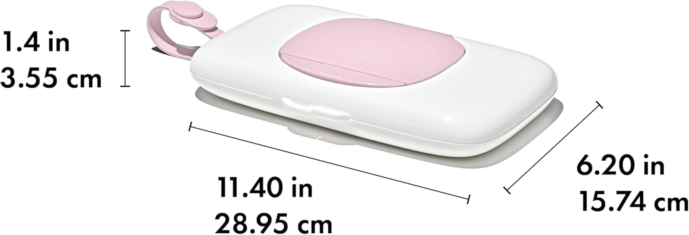 OXO Tot On-The-Go Wipes Dispenser &mdash; Blossom image number 3