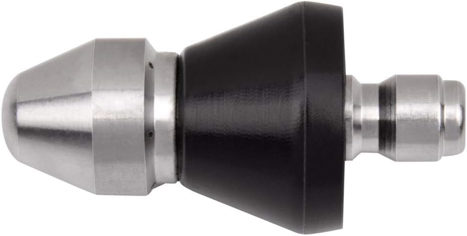 2Pack Pressure Washer Sewer Jetter Nozzle,Durable Sewer Jet Nozzle,Drain Cleaning Water Jetter,5000 PSI, 3/8 Inch Quick Release Plug (3/8 Inch- 2Pack) image number 6