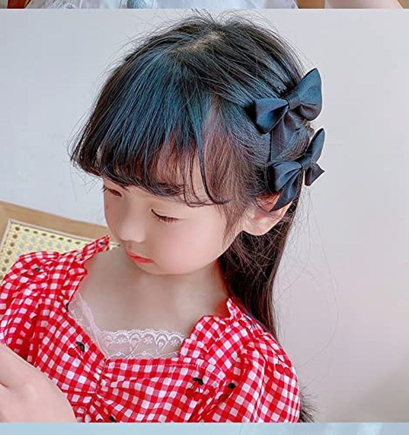 Black Butterfly Hair Clips for Girls Bows Hair Accessories for Girls Hair Bow Barrettes Butterflies Hair Pins for Girl Kids Daughter Christmas Birthday Gift image number 3