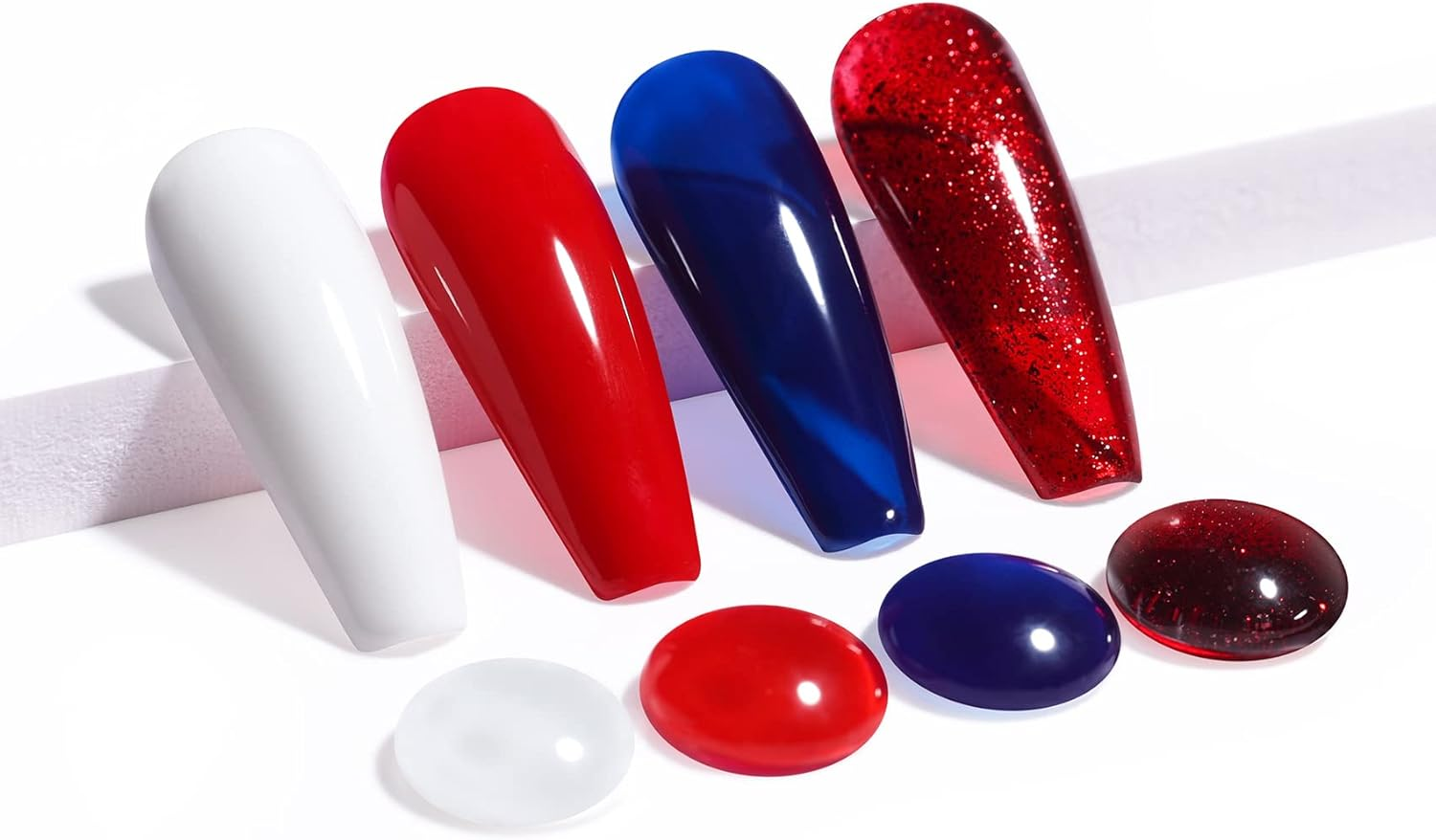 AIMEILI Gel Nail Polish Set of 4Pcs X 10Ml - Kit Set 33 image number 3