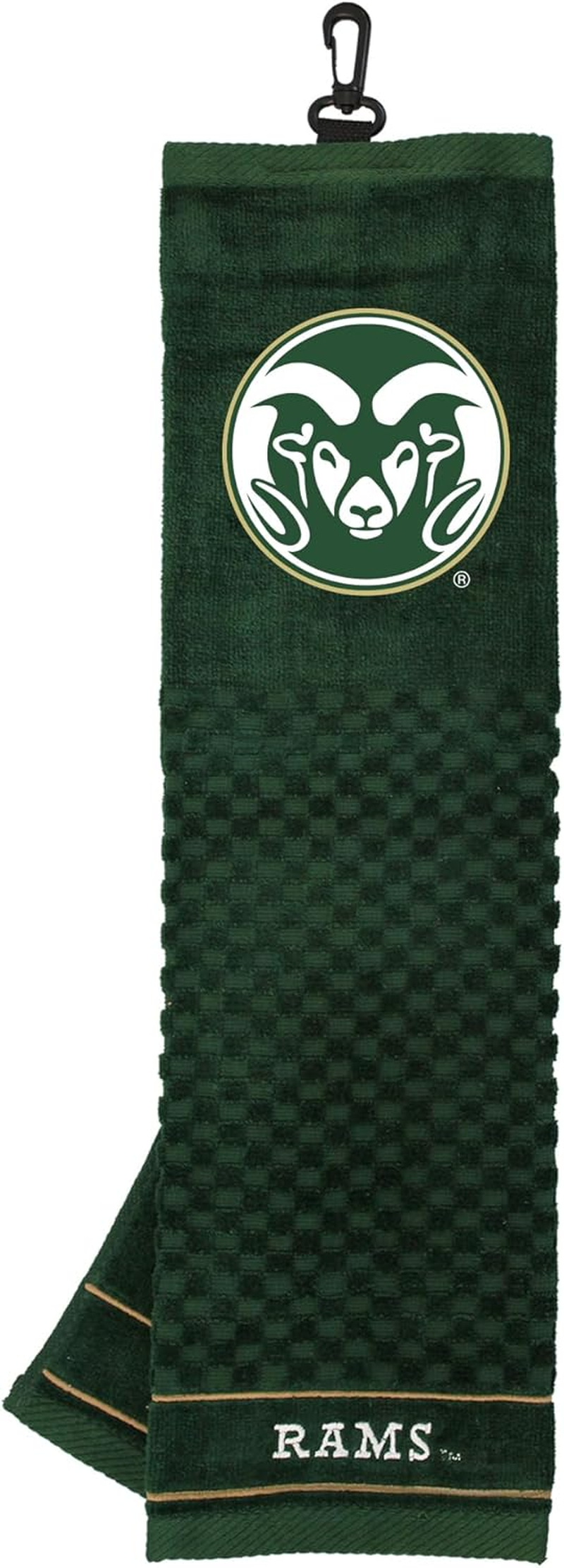 Team Golf NCAA Embroidered Golf Towel, Checkered Scrubber Design, Embroidered Logo - Auburn Tigers, Multi Team Color image number 6