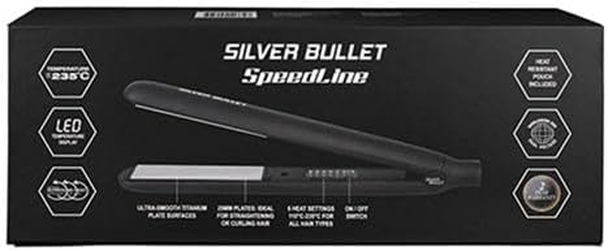 Silver Bullet Speedline Hair Straightener image number 4