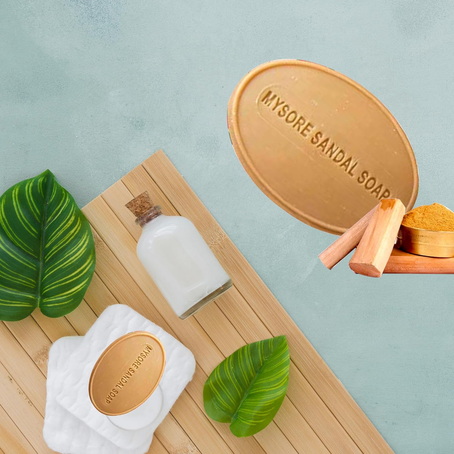 Mysore Sandalwood Soap 2.62Oz (Case of 18) image number 3