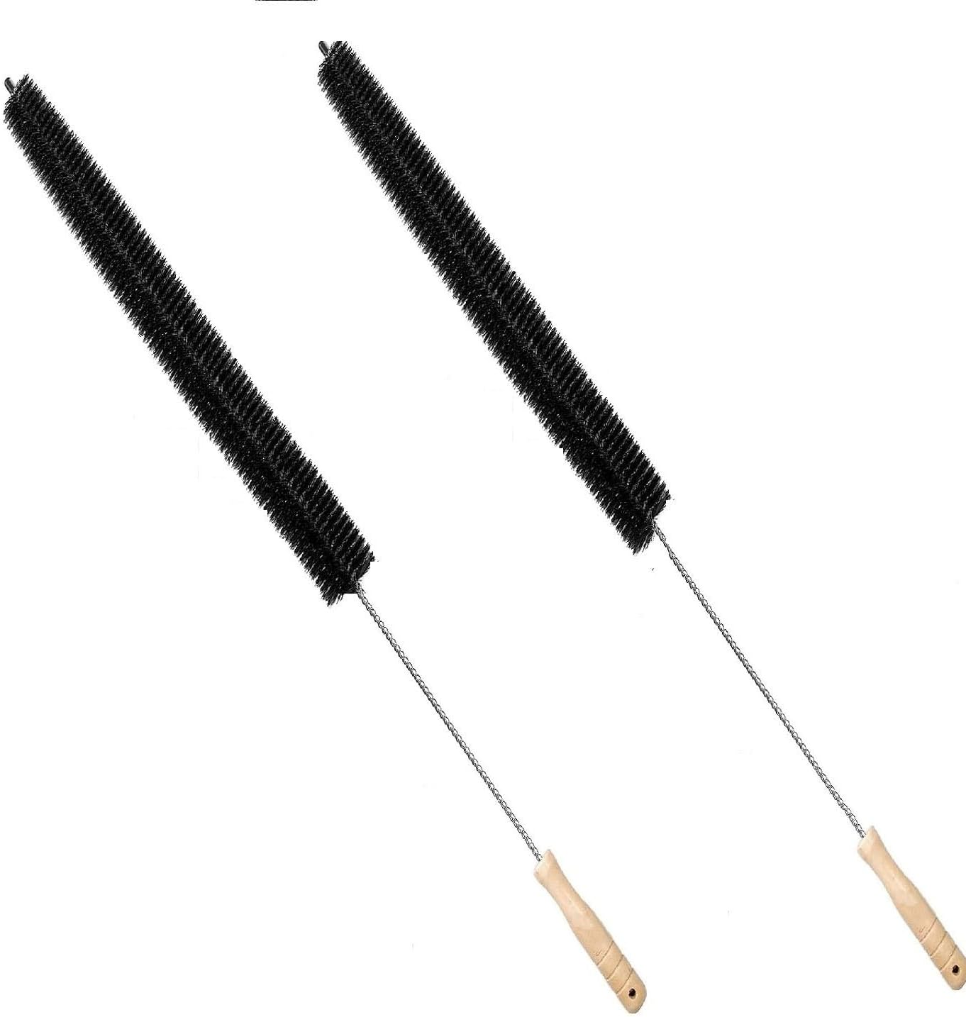 2 Pack Dryer Vent Cleaner Kit Clothes Dryer Lint Brush Vent Trap Cleaner Long Flexible Vacuum Brush Cleaning Supplies Home Essentials image number 1