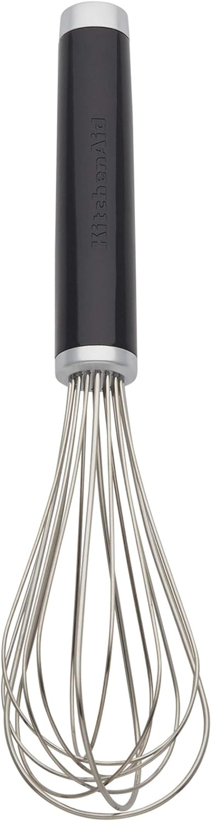 Kitchenaid Classic Whisk Empire Red - 27Cm Stainless Steel with Gloss Black Handle and Satin Chrome Accents | Ideal for Whipping, Beating Eggs, and Mixing | Suitable for Both Dry & Liquid Ingredients image number 4