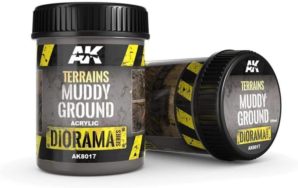 AK Interactive Dioramas - Terrains Muddy Ground 250Ml