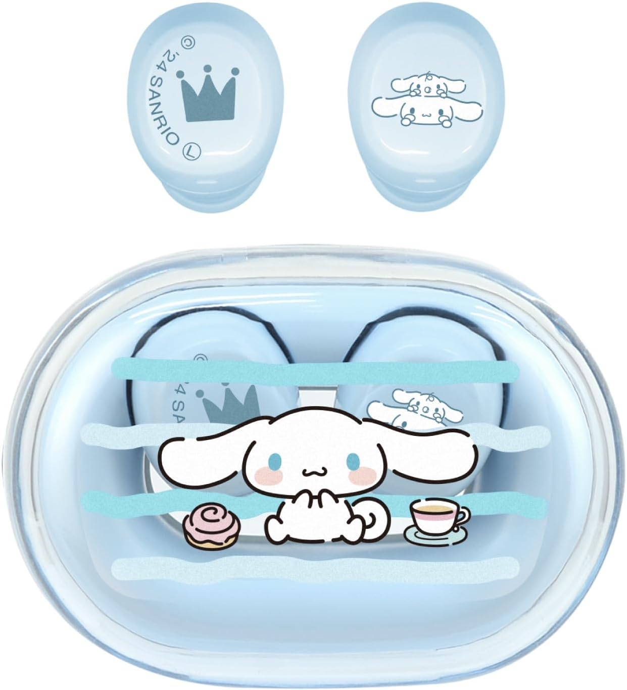 Gourmandies Sanrio Characters Fully Wireless Stereo Earphones, Chromi, SANG-458KU
