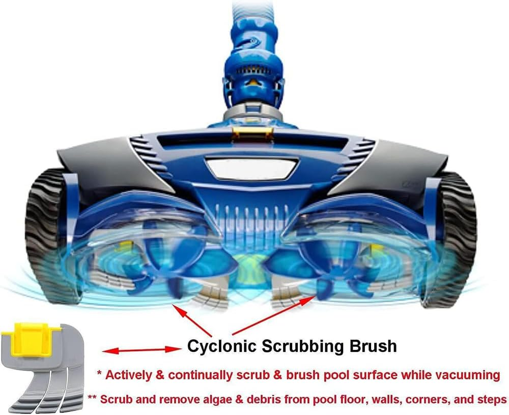 4PCS Activ Brush Scrubber for Zodiac MX6 MX8 AX10 Astralpool S10 Pool Cleaners image number 1