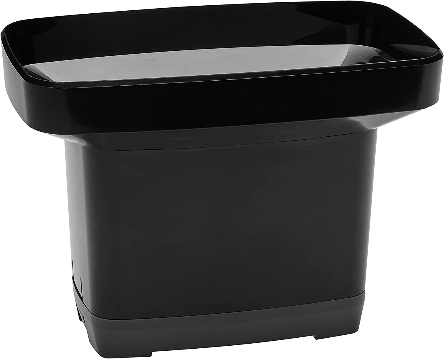 TFA Dostmann Splash 47.3006.01 Digital Wireless Rain Gauge for Garden Rain Gauge Wireless with Self-Draining Black image number 1