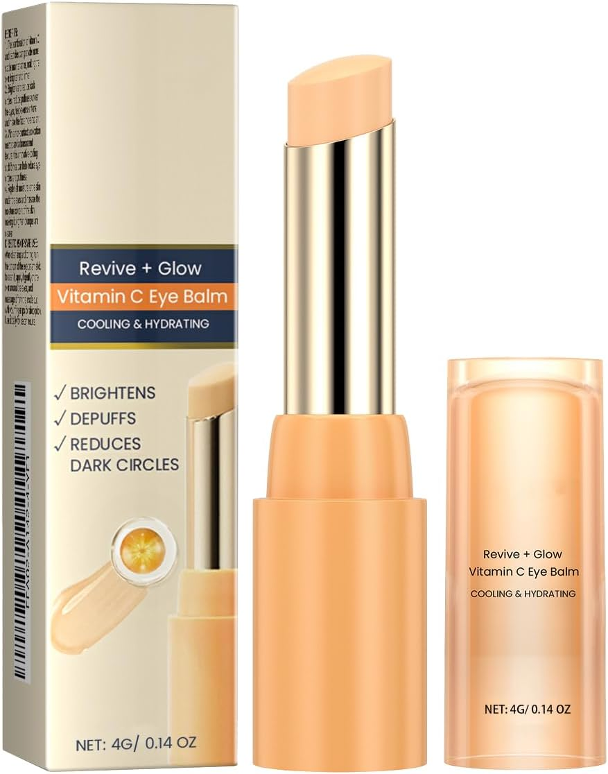 Vitamin C Eye Balm, Reduce the Blackness of the Skin under the Eyes,Hydrating Eye Cream,Reduces Puffiness image number 3