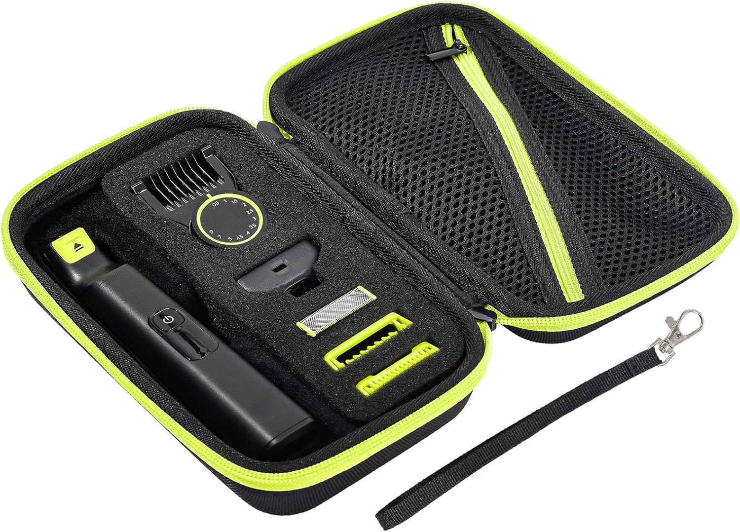 Procase Hard Carrying Case for Norelco Oneblade 360 Pro Hybrid Electric Trimmer, QP6530/70 QP6531/70 QP6550 QP2724 QP2834, Travel Storage Bag for Men Razor Shaver Guard Replacement Blades image number 1