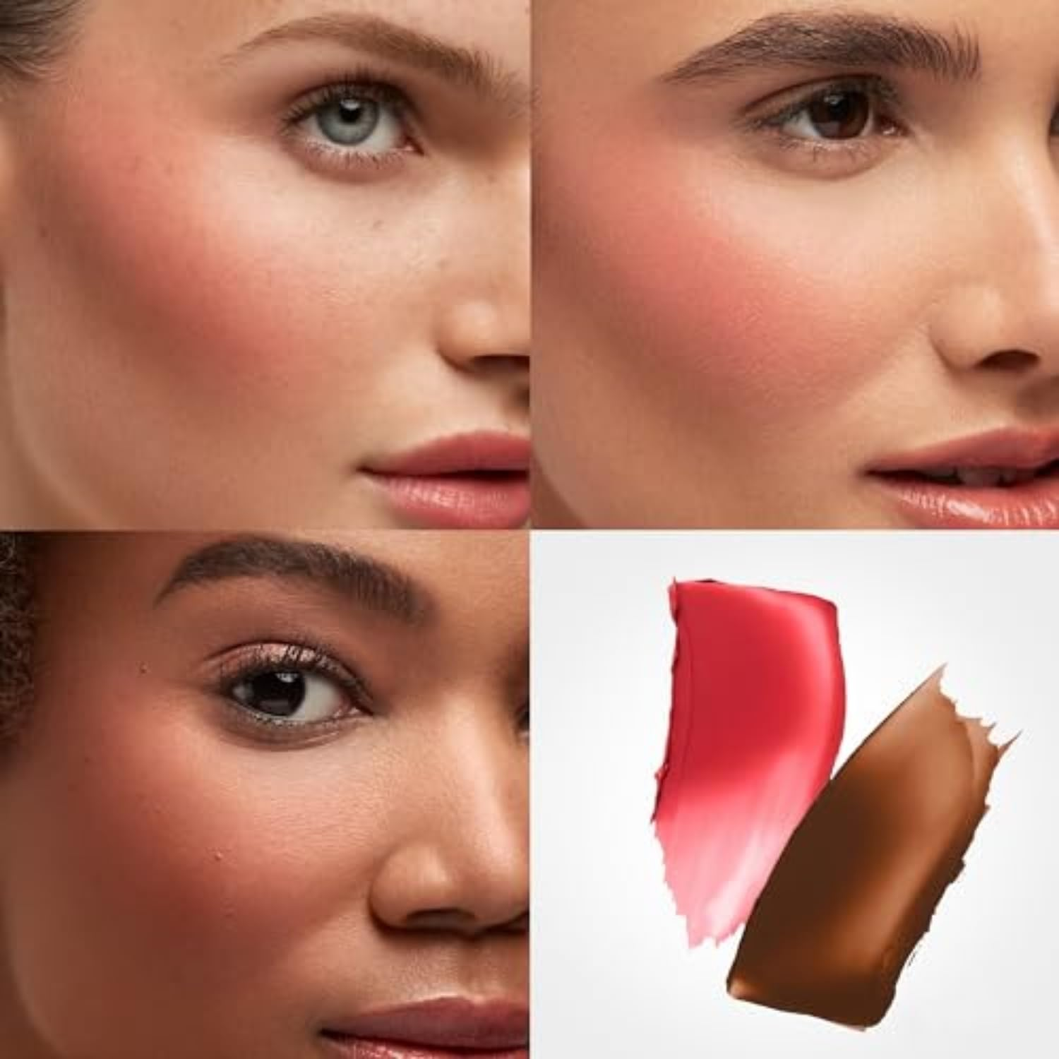 Blush and Bronze Hydro Blur Cheek Duo - Guava and Mocha by Stila for Women - 0.33 Oz Makeup image number 4