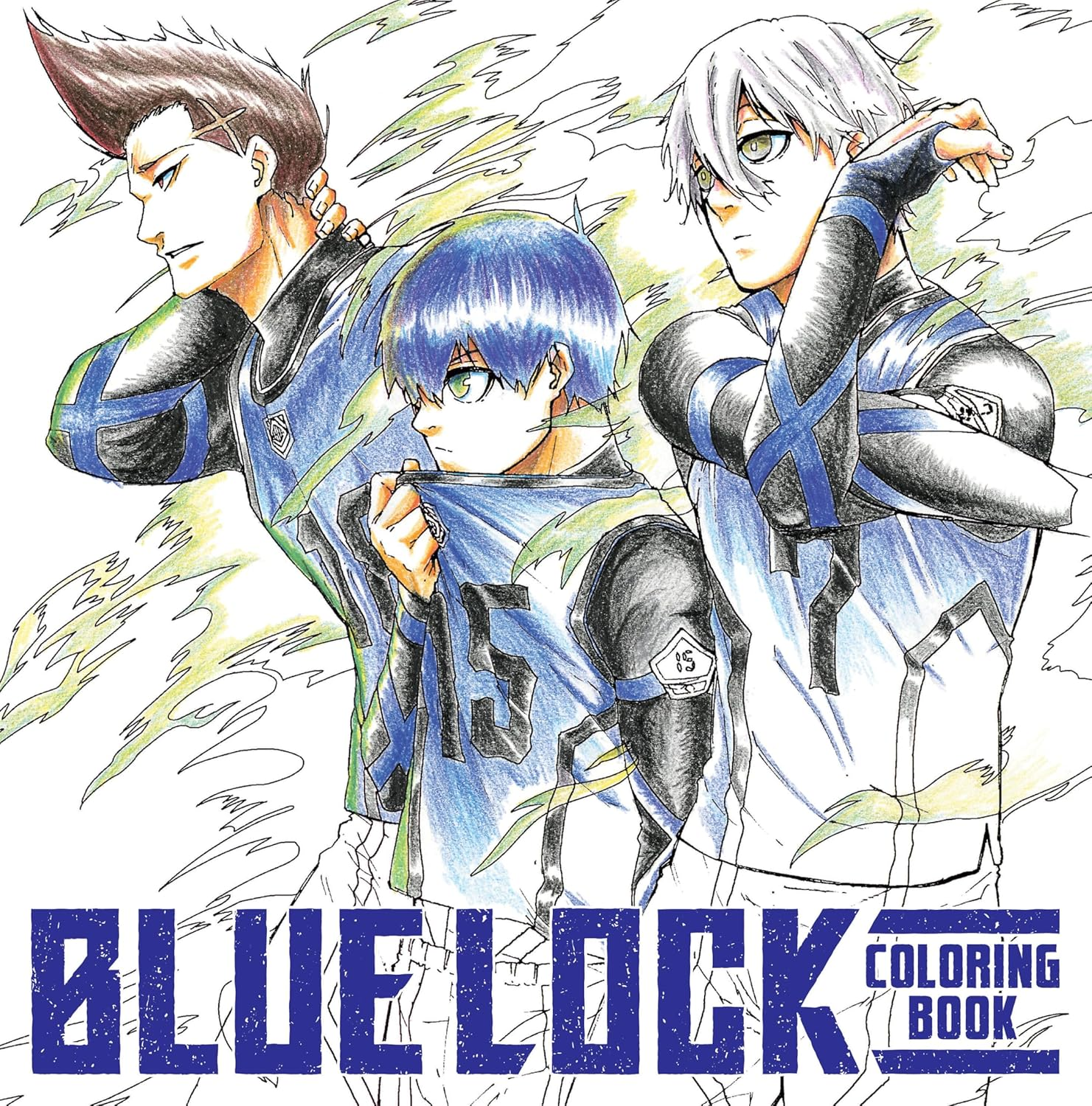 Blue Lock Coloring Book