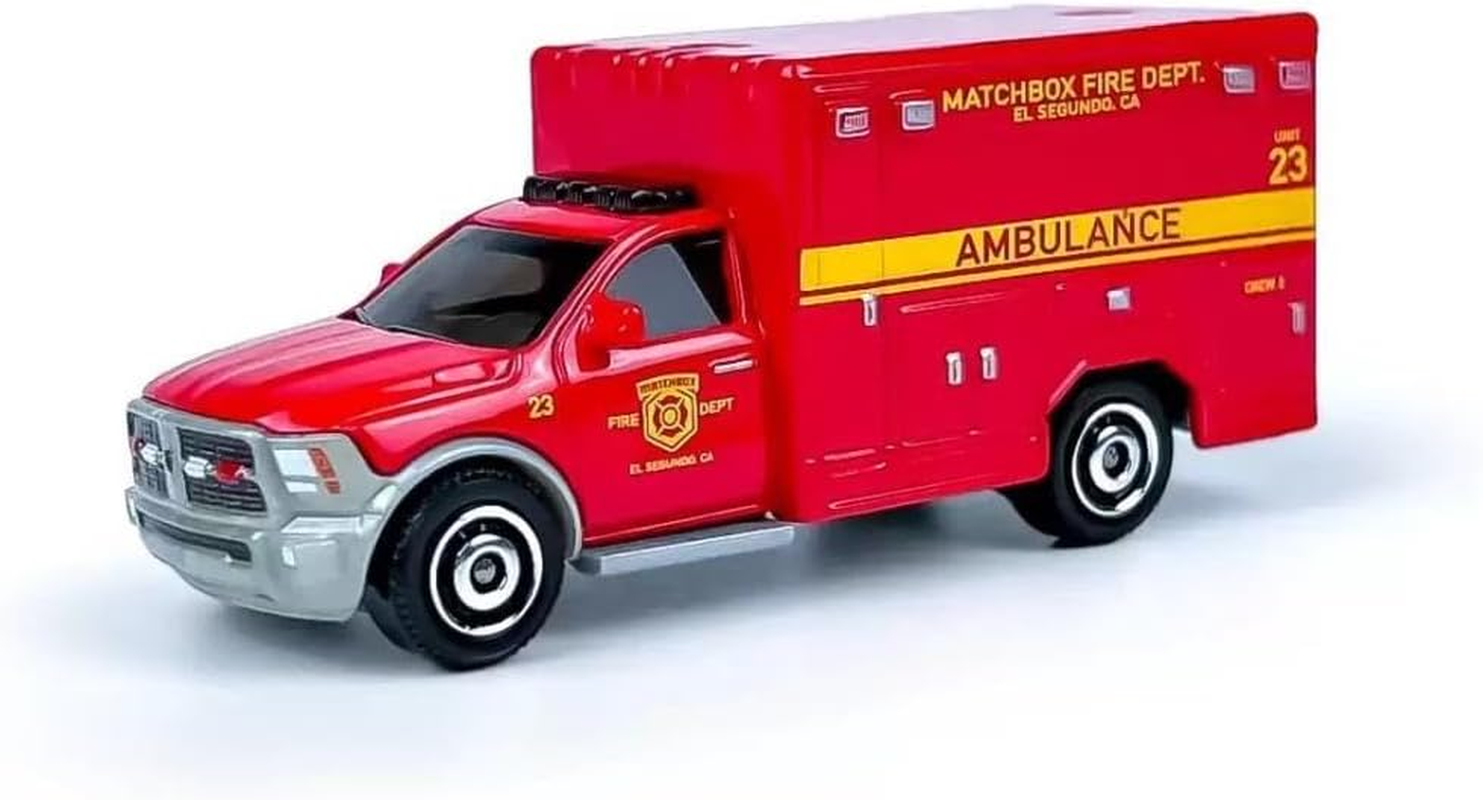 Matchbox 2019 Ram Ambulance, Moving Parts 26/54 image number 1
