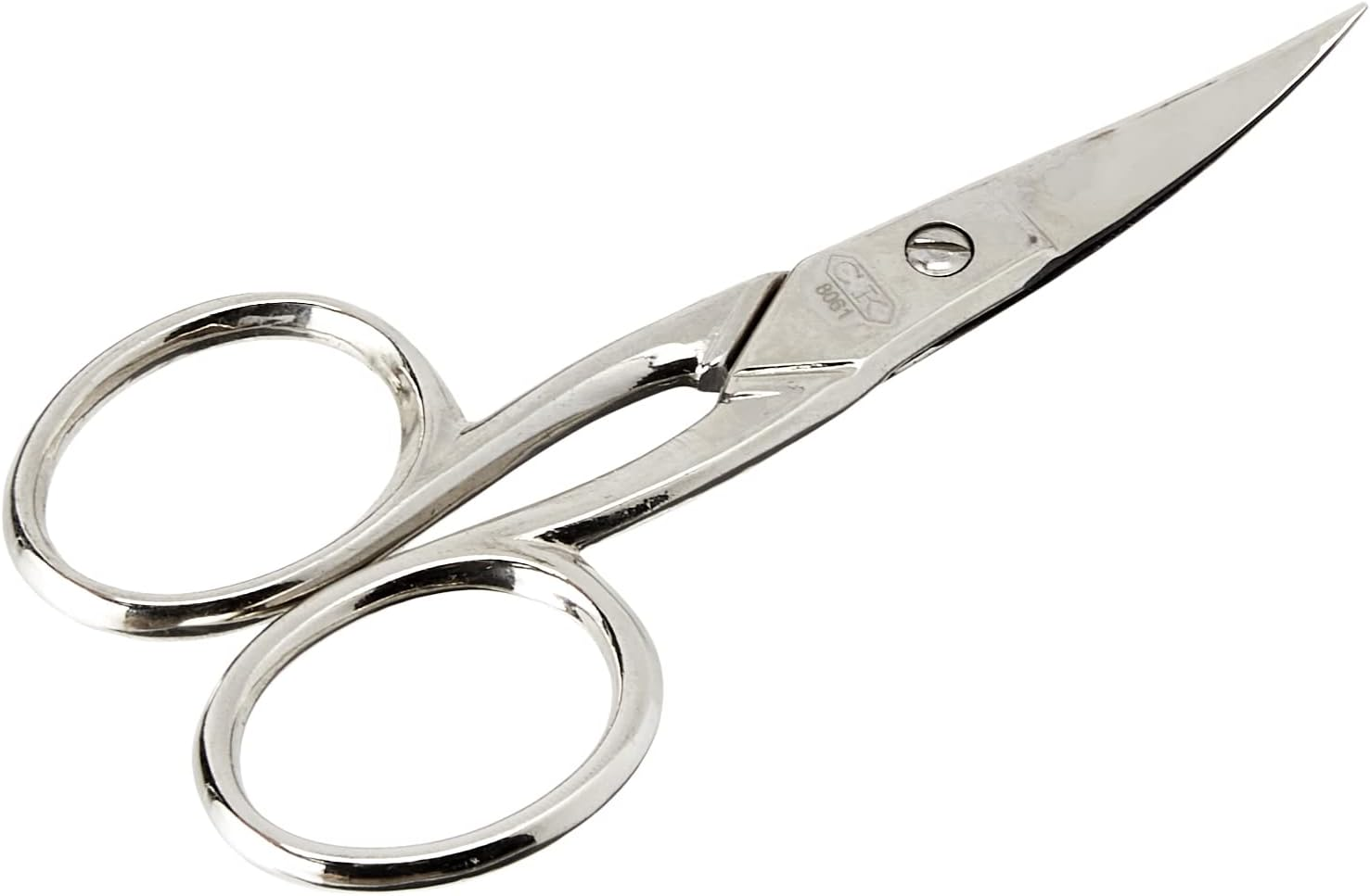 C.K Classic C8061 Curved Blades Nail Scissor image number 1