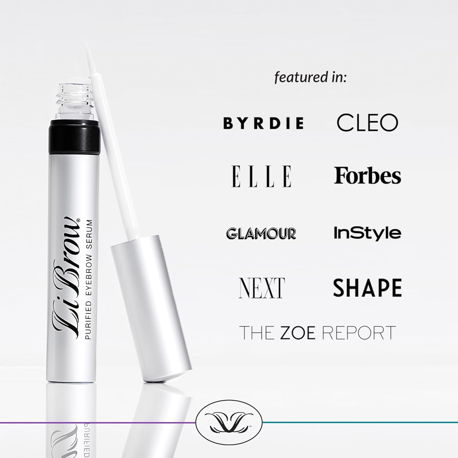 Librow Purified Eyebrow Physician-Formulated Serum for Fuller & Thicker Looking Eyebrows | Natural Eyebrow Enhancer Safe for Sensitive Skin | 90-Day Supply (3Ml) image number 3