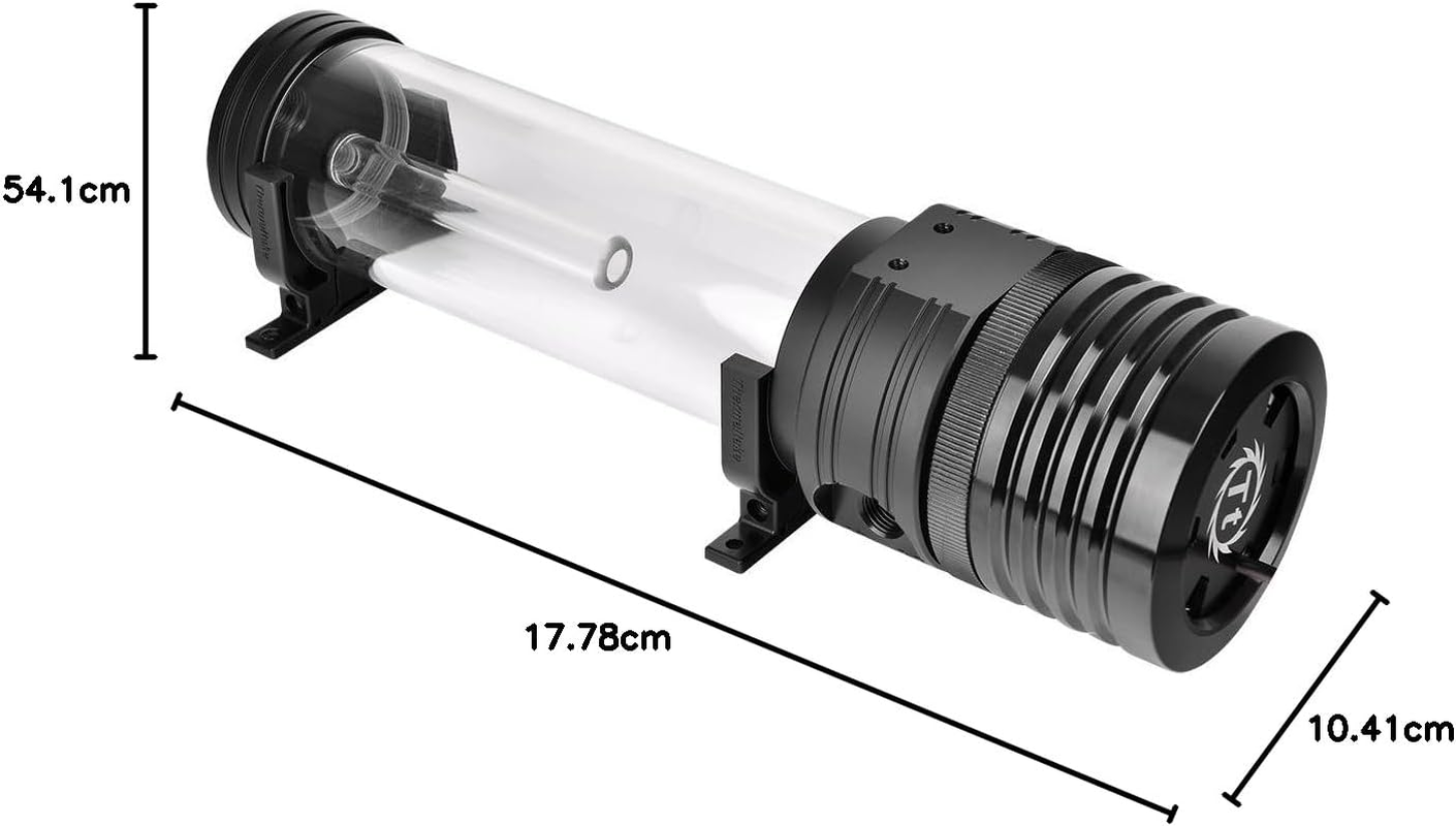 Thermaltake Pacific PR22-D5 Silent Kit Pump and Reservoir Combo W/Mod Kit 300Ml 5-Speed Adjustable,3-Port G 1/4" Thread, CL-W083-PL00BL-A image number 4