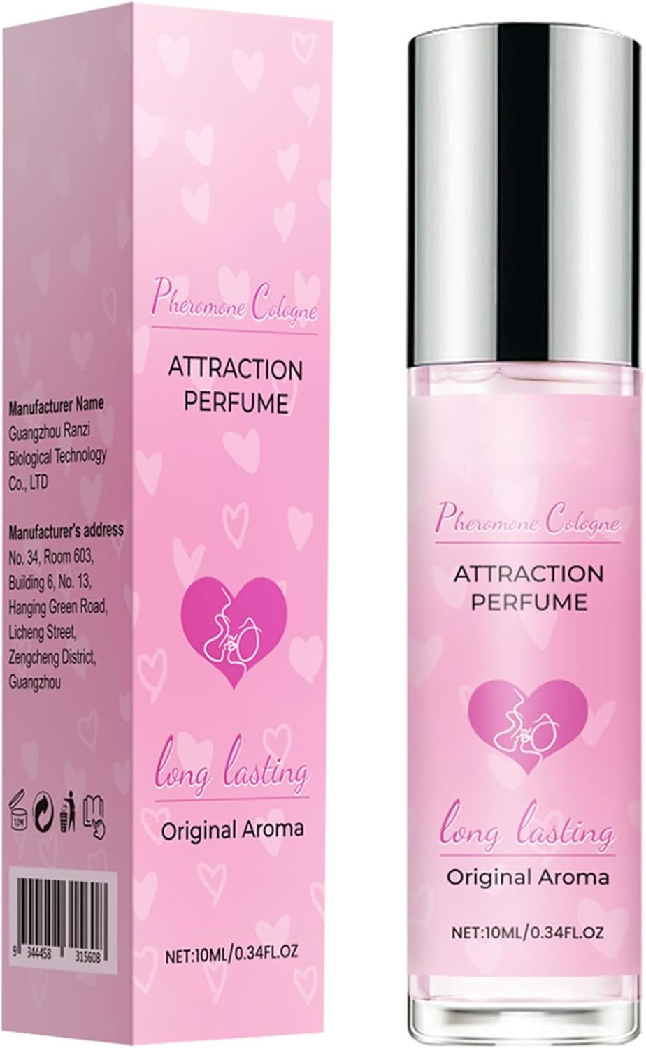 Loodgao Premium Pheromone Cologne for Men Fresh and Natural Scent Boosts Confidence for Dating and Nights Out Pink One Size image number 6