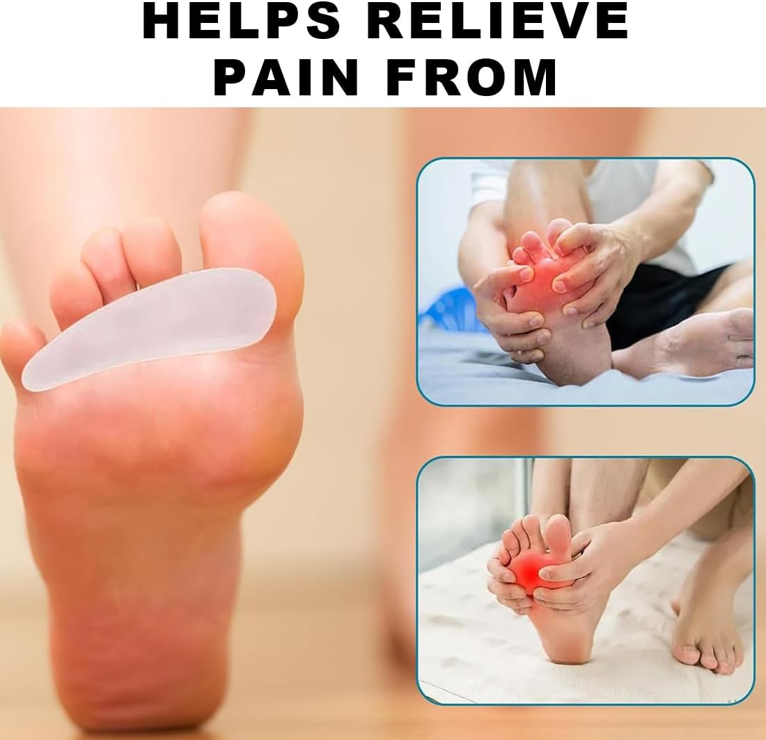 Bangbobi Hammer Toe Pads, Correctors, 4 Pairs, Silicone Toe Pads, Hammer Toe Correction Splint, against Pain and Friction, Washable and Reusable image number 3