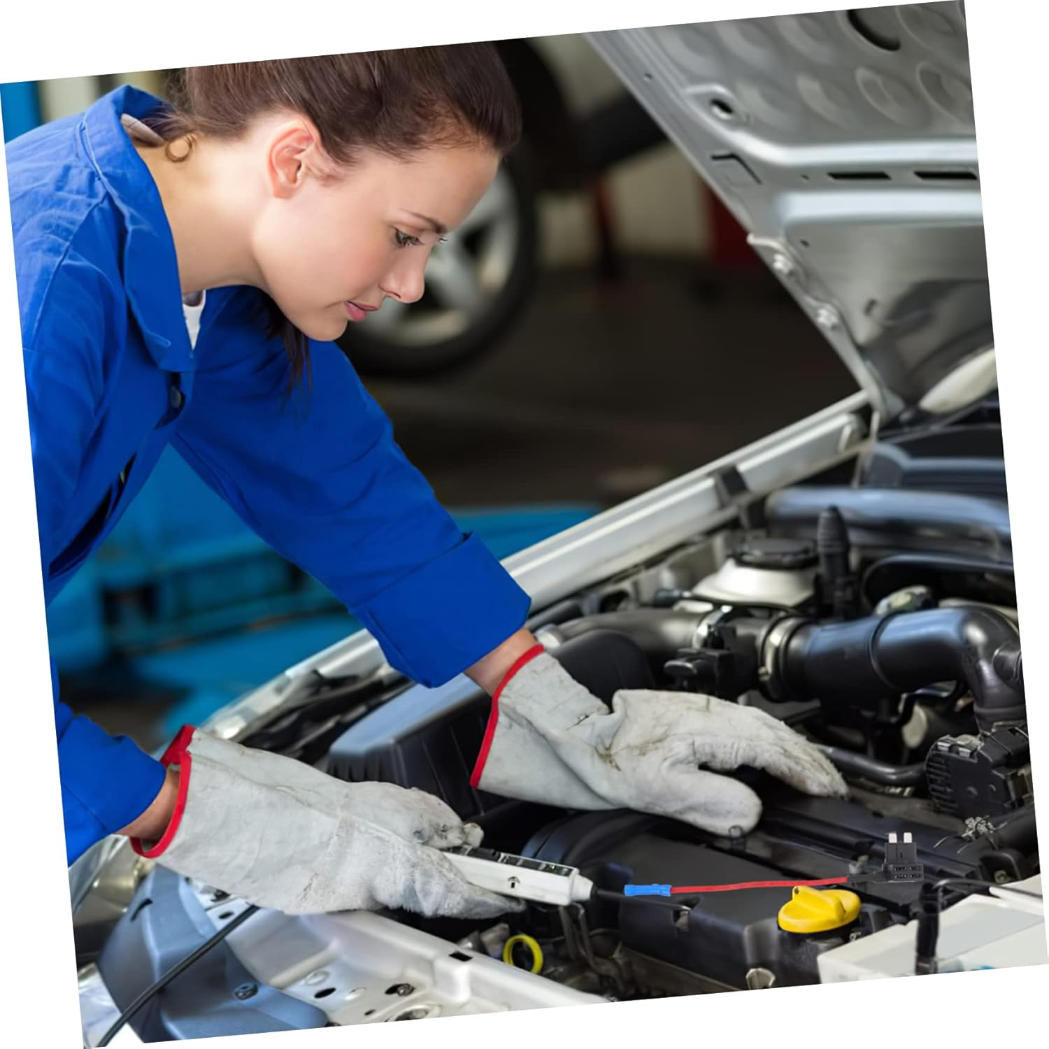 Mobestech 6Pcs Mini Fuse Tap Kit in Line Fuse Holders Car Inline Holder Automotive for Car Hardwire Tap Accessories image number 6