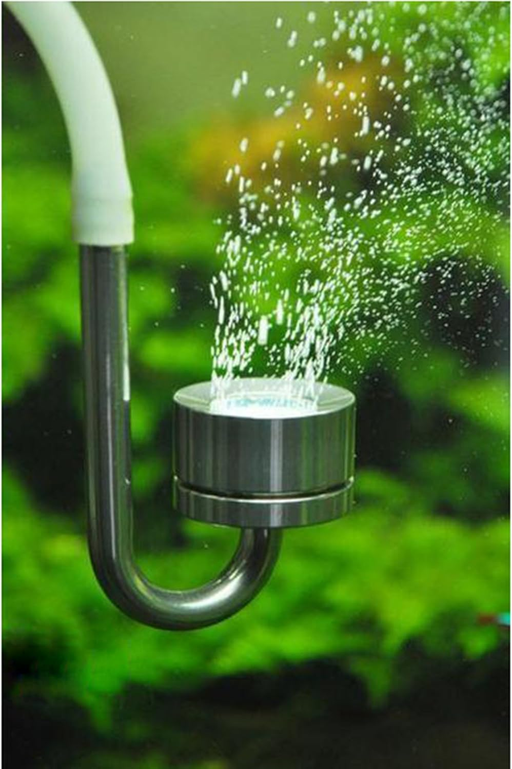 CO2 Stainless Steel Diffuser 4 PCS, CO2 Regulator & U Shape Tube & Check Valve & Suction Cup, DIY for Freshwater Fish Planted Aquarium Tank Aquatic Plants image number 4